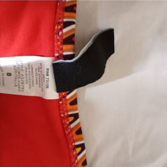 ABS 2 Pieces Classic Bikini 8 Padded Stripwire Top 6 Mlticlrd Beades Decorated - Picture 7 of 11